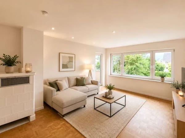 Immobilie in Neutraubling - Drei-Zimmer-Wohnung mit Loggia, schönem Grundriss und attraktivem Gestaltungspotenzial in Neutraubli - Bild 2
