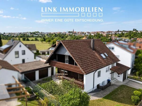Immobilie in Weil im Schönbuch - Weil im Schönbuch: Einfamilienhaus mit tollem Garten und großer Werkstatt in naturnaher Lage - Bild 0