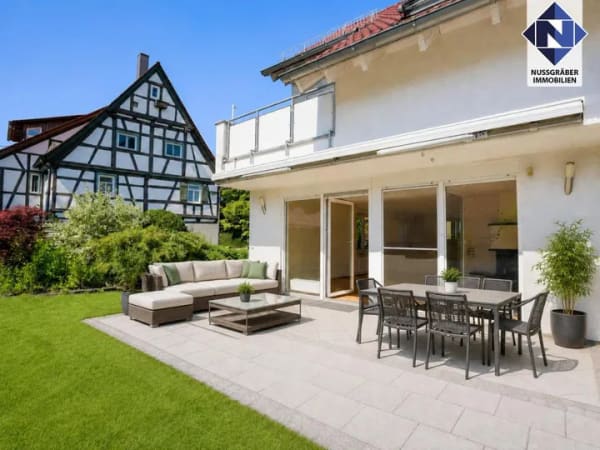 Immobilie in Hattenhofen - Doppelhaushälfte in Hattenhofen - Bild 1