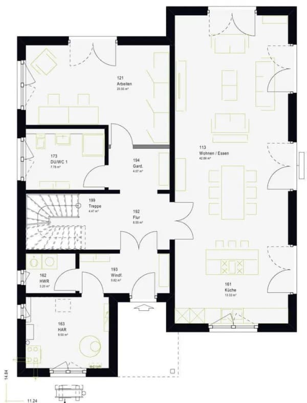 Immobilie in Wittlingen - Einfamilienhaus · 5 Zi. · 226 m² in Wittlingen - Festpreis 652.000 EUR - Bild 3
