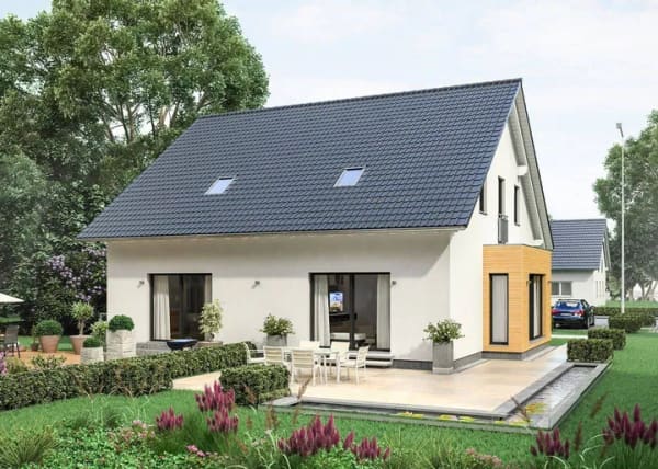 Immobilie in Schallbach - Doppelhaushälfte in Schallbach: 3 Zimmer, 97 m² - Festpreis 451.000 EUR - Bild 2