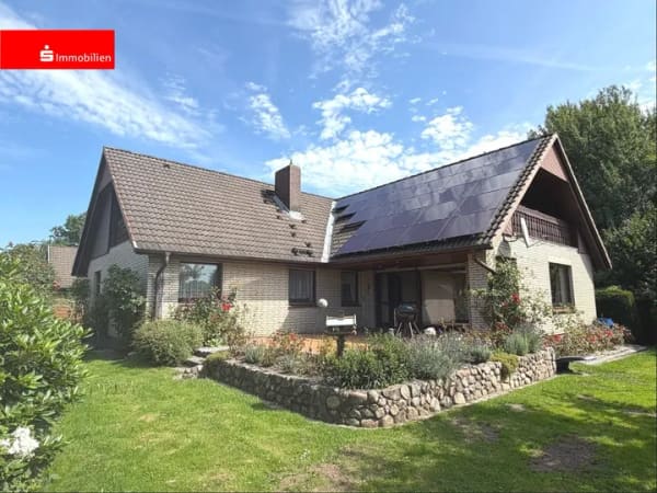 Immobilie in Delve - Großzügiges Wohnhaus mit Blick über die Wiesen und Felder - Bild 0