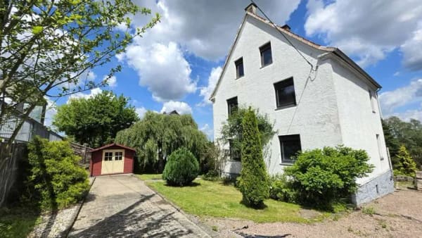 Immobilie in Hemer - Hemer-Deilinghofen! 
Freistehendes Einfamilienhaus im Rohbauzustand auf 
einem schönen, parkähnlic - Bild 0
