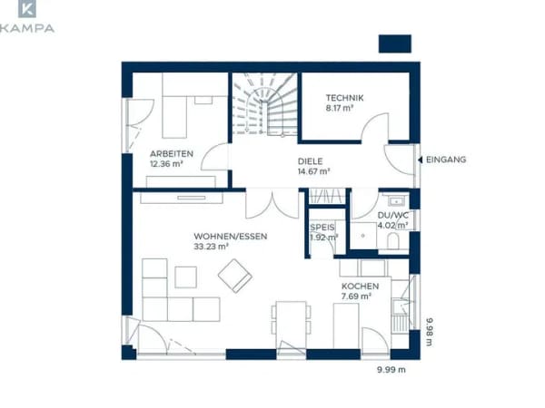 Immobilie in Weidenthal - Ein Zuhause, das begeistert: Design trifft auf durchdachte Lebensqualität - Bild 3