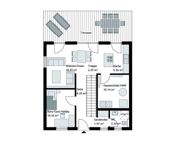 Immobilie in Westerstetten - Einfamilienhaus in Westerstetten  - Bild 2