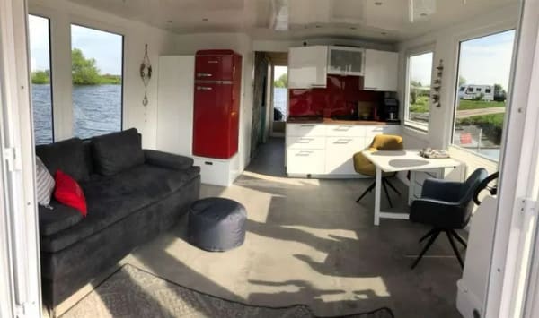 Immobilie in Jabel - Ein Zuhause, auf dem Wasser oder im Hafen, exklusives Hausboot Neubau 2023 - Bild 4