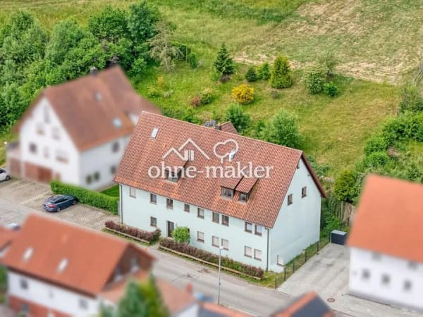 Immobilie in Schwendi - PROVISIONSFREI: Solides 6-Familienhaus (461 m²) mit Potenzial – Schönebürg / Raum Biberach - Bild 1