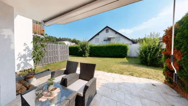Immobilie in Eriskirch - Schöne 2,5-Zimmer-Erdgeschosswohnung mit Terrasse in Eriskirch - Bild 0