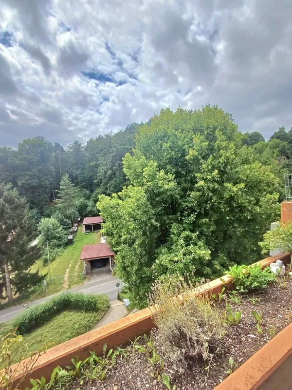 Immobilie in Gößweinstein - Talblick von einer außerwöhnlichen Terrasse - 2-Zimmer-Wohnung in Gößweinstein - Bild 0