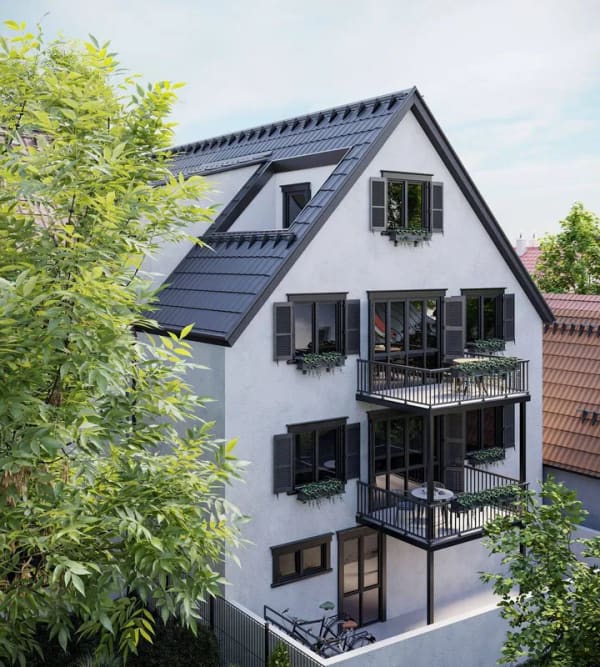 Immobilie in Eibelstadt - **Neubauprojekt in Eibelstadt: Modernes Stadthaus mit 3- und 4-Zimmer-Whg., Aufzug, Blk. & Garage** - Bild 3