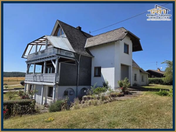 Immobilie in Stahlhofen - von RTI: Ein-/ Zweifamilienhaus mit Nebengebäude, Ausbaureserve und Doppelgarage in Stahlhofen! - Bild 0