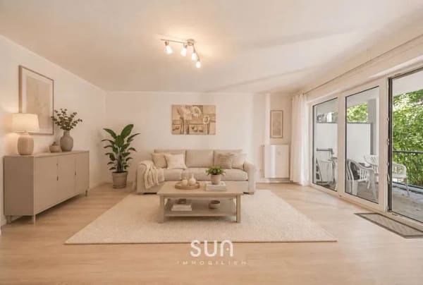 Immobilie in Königstein - MODERNES 43-M²-APARTMENT MIT GRÜNEM BALKON IN KÖNIGSTEIN – KURPARK, BURG & BAHNHOF VOR DER TÜR - Bild 1