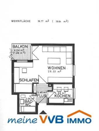 Immobilie in Blieskastel - Etagenwohnung in Blieskastel - Bild 1