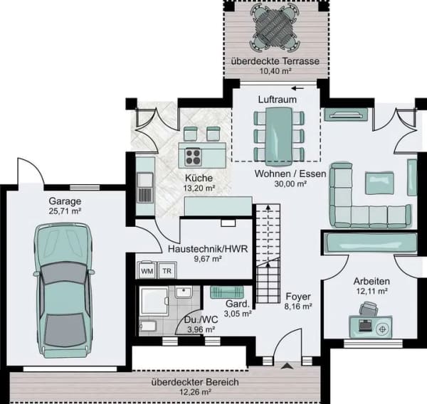 Immobilie in Gammelsdorf - Individuell geplantes Einfamilienhaus im Neubaugebiet Gammelsdorf - Bild 2
