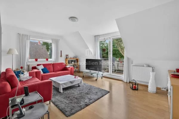Immobilie in Papenburg - Untenende, Nähe BBS - OG Wohnung mit Balkon, Carport, Geräteraum und gr. Stauraum im DG - Bild 2