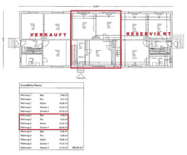 Immobilie in Süsel - Kleines Mittelreihenhaus mit guter Infrastruktur - Bild 3