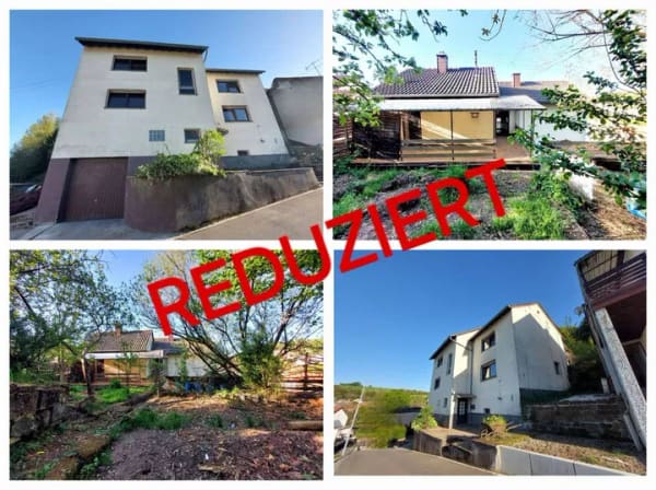 Immobilie in Wallhalben - REDUZIERT IM ANGEBOT- Renovierungsbedürftiges Einfamilienhaus mit Garage und ca. 325 m² Grundstück in Wallhalben - Bild 0