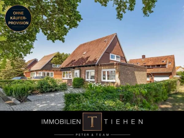 Immobilie in Meppen - Denk mal an den Platz: Einfamilienhaus auf 1000 m² Grundstück in zentraler Lage von Meppen-Esterfeld - Bild 0