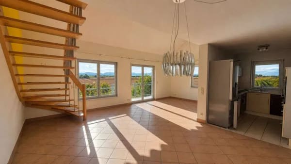 Immobilie in Lustadt - Maisonnette-Wohnung mit vier Zimmern in Lustadt - Bild 1