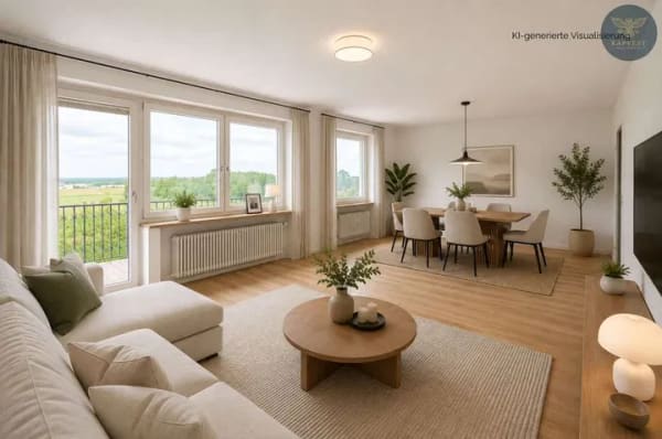 Immobilie in Wiesent - Zwei Wohnungen. Zwei Gärten. Ihr neues Zuhause. - Bild 2