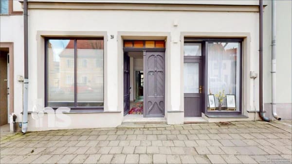 Immobilie in Lutherstadt Eisleben - PROVISIONSFREI: Denkmalgeschütztes Haus in Eisleben - Wohnen & Arbeiten unter einem Dach - Bild 1