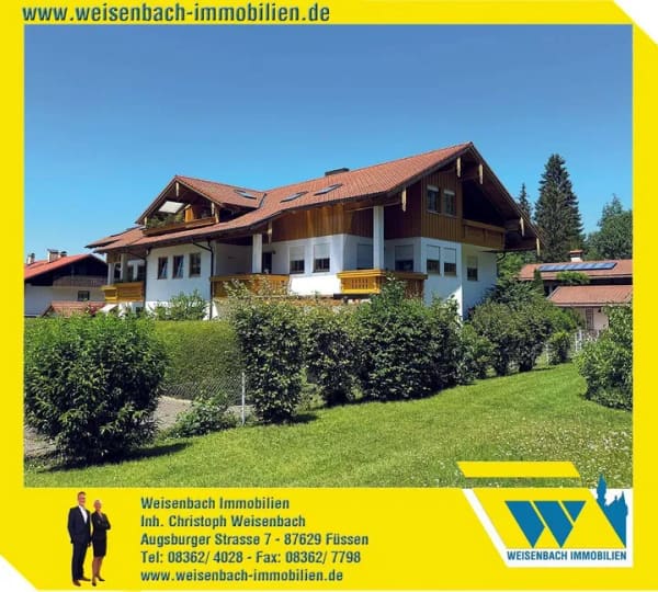 Immobilie in Schwangau - Einmalige Lage. Atemberaubende Ausblicke. Wohnqualität auf höchstem Niveau. - Bild 0