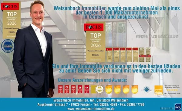 Immobilie in Schwangau - Einmalige Lage. Atemberaubende Ausblicke. Wohnqualität auf höchstem Niveau. - Bild 1
