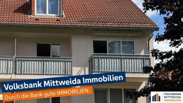 Immobilie in Hainichen - Schöne, helle 3-Raum-Wohnung mit zwei Balkonen und Stellplatz!  - Bild 1