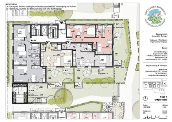 Immobilie in Ammerbuch - KfW-Förderung möglich - WE 4.04 - Gemeinschaftlich bauen und wohnen zum Selbstkostenpreis - OHNE PROVISION - Bild 1