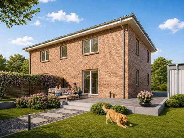 Immobilie in Torgelow - Modernes Zweifamilienhaus für mehrere Generationen in Torgelow - Bild 1