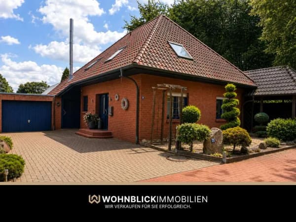 Immobilie in Berge - **Großzügiger Bungalow mit Wintergarten, Kamin & ausgebautem Obergeschoss** - Bild 0