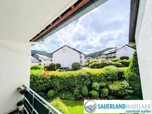 Immobilie in Willingen (Upland) - Gemütliche 28-m²-Wohnung mit großzügigem Südbalkon und herrlichem Blick ins Grüne - im Stryck bei Willingen - Bild 0
