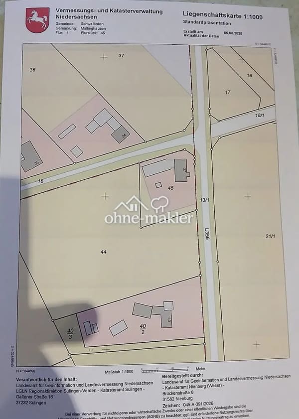 Immobilie in Schwaförden - Einfamilienhaus im Grünen - Bild 0