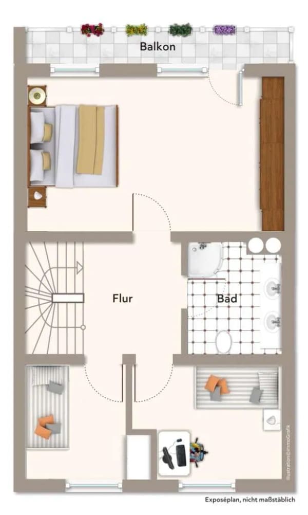 Immobilie in Zorneding - Top gepflegtes 5-Zimmer REIHENMITTELHAUS mit Einzelgarage - Bild 1