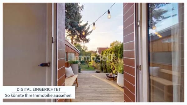 Immobilie in Panketal - Altbaucharme trifft Möglichkeiten – Haus mit Dielenboden und separatem Anbau - Bild 1
