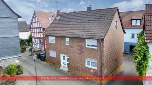 Immobilie in Allendorf (Lumda) - Charmantes Einfamilienhaus mit historischem Charakter im Herzen von Allendorf-Lumda - Bild 3