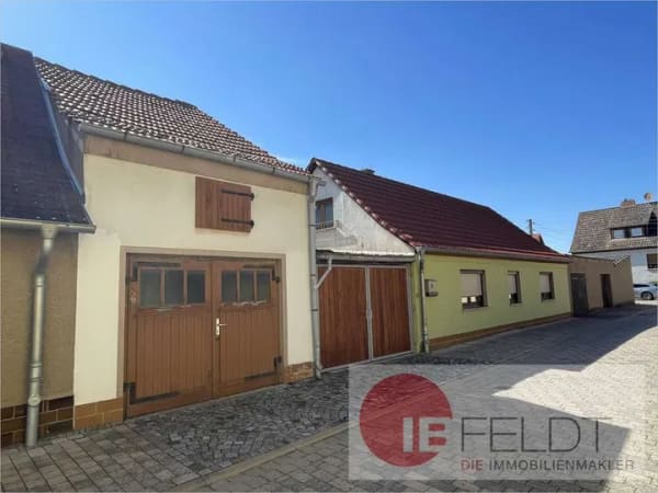 Immobilie in Elxleben - Einfamilienhaus mit Garage und Lagerfläche nahe Erfurt - Bild 0