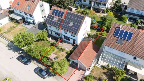 Immobilie in Diedorf - Ein Zuhause mit viel Platz für die ganze Familie – Doppelhaushälfte in Diedorf - Bild 0