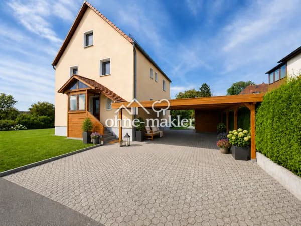 Immobilie in Schopfloch - Gepflegtes 2-Familienhaus - Kernsanierung 2015 - ruhige Sackgasse - Bild 0
