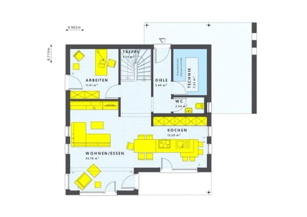 Immobilie in Unnau - LivingHaus - Dein individuell geplantes Traumhaus in Unnau mit modernem Design und smarten Features, - Bild 2