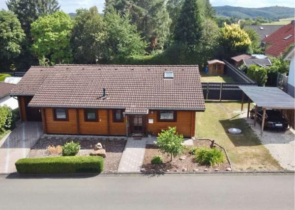 Immobilie in Brücken - Kleines Haus, großes Lebensgefühl – Holz-Bungalow mit Südterrasse, Garage & Carport - Bild 4