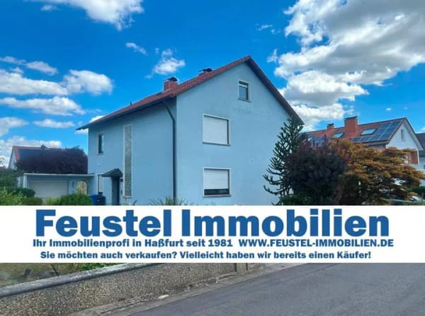 Immobilie in Wonfurt - SOFORT VERFÜGBAR – Viel Platz für die große Familie bzw.  2-Generationen – mit idyllischem Grundstück! - Bild 0