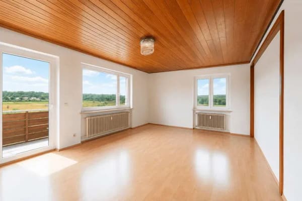Immobilie in Oberhaid - Provisionsfreie, vermietete 5-Zimmer-Wohnung mit Südbalkon in Oberhaid - Bild 1