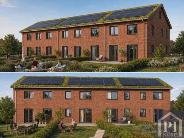 Immobilie in Schönkirchen - Energieeffizientes KfW-Neubau-Reihenendhaus – modernes Wohnen mit zusätzlichem Freiraum - Bild 1