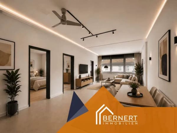 Immobilie in Erlangen - Entkernt & bereit für Ihre Ideen – 115 m² Wohnung im Rohbau in Erlangens Innenstadt - Bild 0