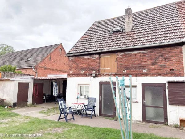 Immobilie in Wittstock/Dosse - Bauernhaus mit Nebengebäuden und großem Grundstück in Wittstock/Dosse OT Dossow - Bild 2