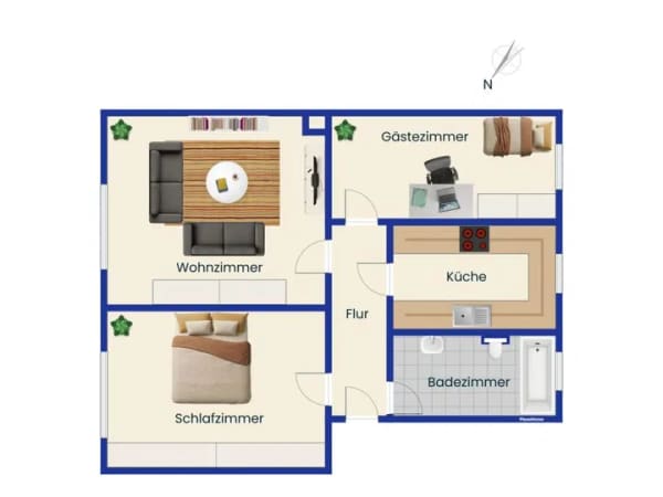 Immobilie in Dürrröhrsdorf-Dittersbach - Erdgeschosswohnung in Dürrröhrsdorf-Dittersbach - Bild 4
