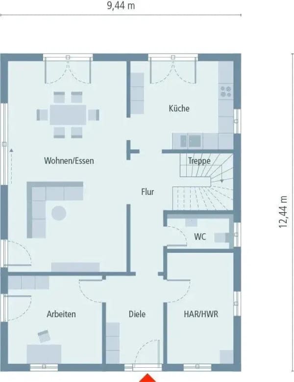 Immobilie in Fredersdorf-Vogelsdorf - Einfamilienhaus freistehend in Fredersdorf-Vogelsdorf (Fredersdorf-Nord) - Bild 1