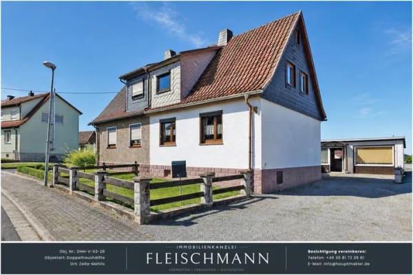 Immobilie in Zella-Mehlis - Doppelhaushälfte in Zella-Mehlis - Bild 0