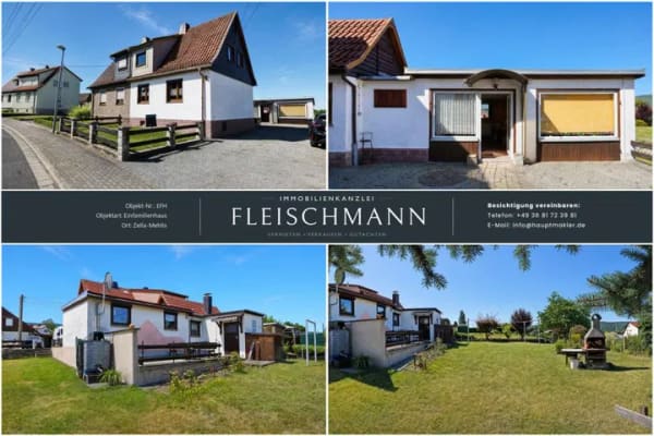 Immobilie in Zella-Mehlis - Doppelhaushälfte in Zella-Mehlis - Bild 1